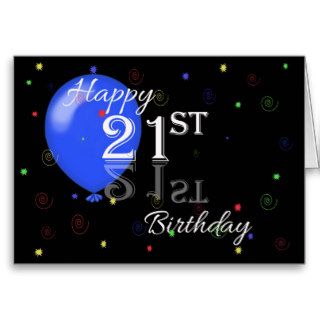 Happy 21st Birthday Greeting Card