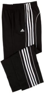 adidas Boys 8 20  Layup Pant,Black, White,Small: Clothing