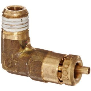 Eaton Weatherhead 1869X2.5X1 Brass CA360 D.O.T. Air Brake Tube Fitting, 90 Degree Elbow, 1/16" NPT Male x 5/32" Tube OD: Push To Connect Tube Fittings: Industrial & Scientific