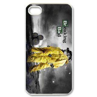 Breaking Bad Custom Case for iPhone 4 4S, Bryan Cranston VICustom iPhone Protective Cover(Black&White)   Retail Packaging: Cell Phones & Accessories