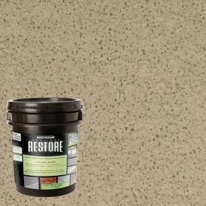 Restore 4 gal. Driftwood Vertical Liquid Armor Resurfacer for Walls and Siding 43510