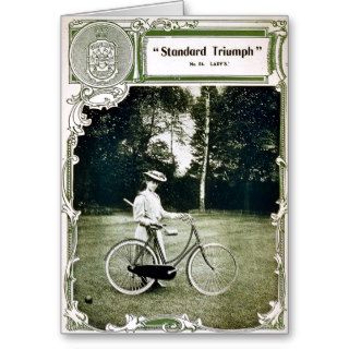 Triumph Cycles1907   Lady's Standard No. 24 Cards