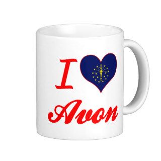 I Love Avon, Indiana Coffee Mug