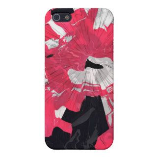 Black Kiss Hard Shell Case for iPhone 4