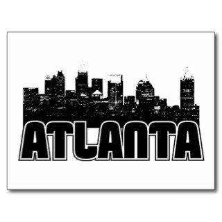 Atlanta Skyline Post Cards