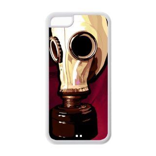 Attractive Vintage Gas Mask Apple iPhone 5c Great Designer Back TPU Case Cover Bumper Cell Phones & Accessories