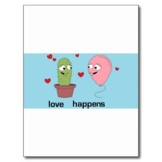 Love Happens Post Cards