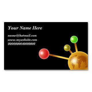 Global Molecule, Your Name Here, Business Cards