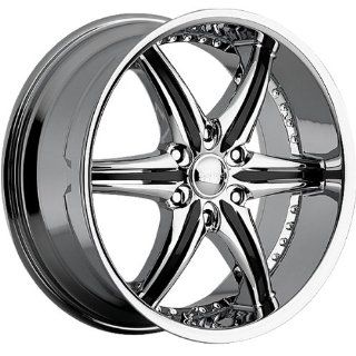 Cattivo 724 20x9 Chrome Wheel / Rim 6x5.5 with a 10mm Offset and a 110.00 Hub Bore. Partnumber 724290655+10C Automotive