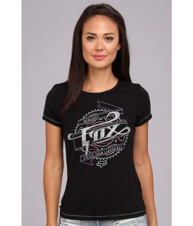 Fox Thundering Tee Womens T Shirt (Black)