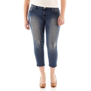 A.N.A Skinny Ankle Jeans   Plus, Womens