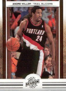 2009 10 Panini Season Update Basketball #116 Andre Miller Portland Trail Blazers NBA Trading Card: Sports Collectibles