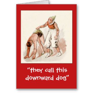 Funny Circus Poster (Maybe Risque!) Card
