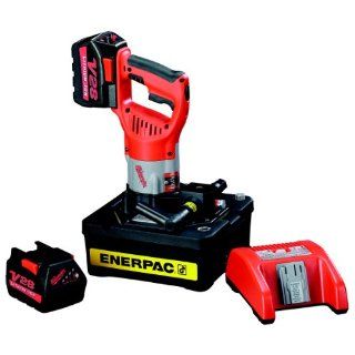 Enerpac BP122 Battery Power Pump with 115 Volt Charger and Half Gallon Usable Oil Capacity: Industrial Pumps: Industrial & Scientific