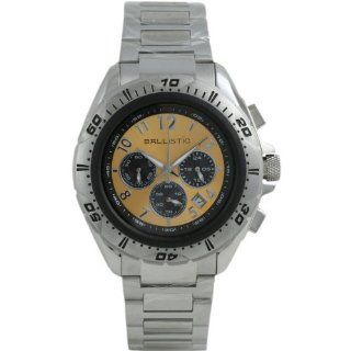 Ballistic BWE109 Mens Chronograph Silver Gold Watch at  Men's Watch store.