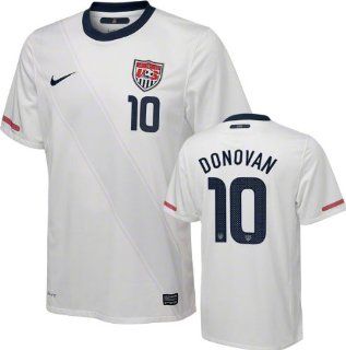 Landon Donovan #10 White Nike Soccer Jersey: United States Soccer White Nike Replica Jersey : Soccer Equipment : Sports & Outdoors