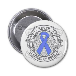 Pulmonary Hypertension Never Giving Up Hope Pinback Buttons