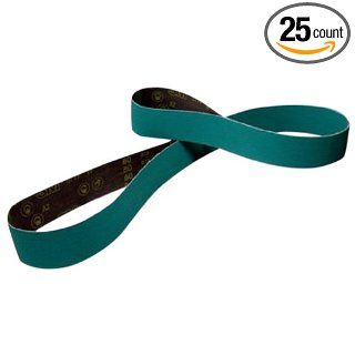 3M Cloth Belt 577F, Zirconia Alumina, Wet/Dry, 4" Width x 132" Length, 60 Grit (Pack of 25) Sander Belts