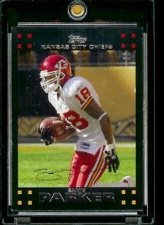 2007 Topps Football # 154 Samie Parker   Kansas City Chiefs   NFL Trading Cards: Sports Collectibles