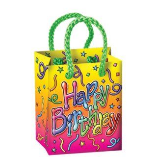 Bulk Buys Happy Birthday Mini Gift Bag Party Favors   Case of 156   Childrens Party Decorations