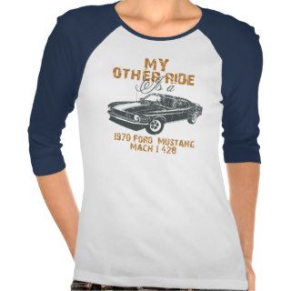 1970 Ford Mustang Mach 1 428 T Shirts