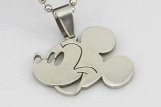 Mickey Mouse Pendant Cartoon Chain Fashion Stainless Metal: Jewelry