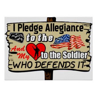 I Pledge Allegiance Poster