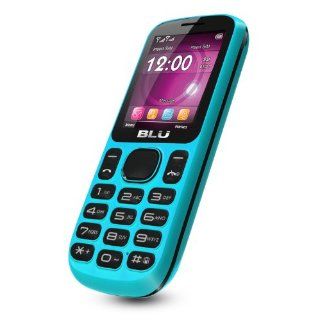 BLU T172i Jenny Unlocked Phone   US Warranty   Blue: Cell Phones & Accessories