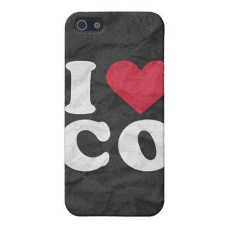 I LOVE CO iPhone 5 CASE