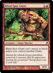 Magic the Gathering Lorwyn   Blind Spot Giant 153/301 Common Toys & Games