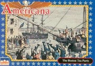 The Boston Tea Party trading card (May 10th, 1773) 1992 Starline Americana #179: Entertainment Collectibles