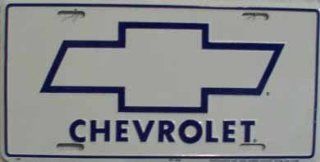 Chevy Bow Tie Embossed Aluminum Automotive Novelty License Plate Tag Sign  159: Automotive