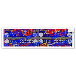 Circuitry Inside (Printed Circuit Board   PCB) Bumper Stickers
