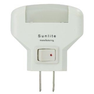 Sunlite 04040 SU E161 Rectangular Fluorescent Night Light, White    