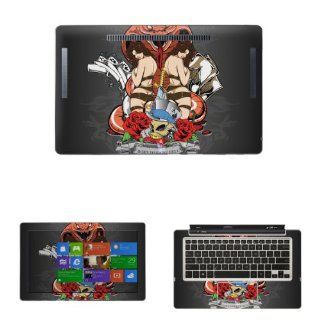 Decalrus   Decal Skin Sticker for ASUS Transformer Book TX300CA with 13.3" Touchscreen notebook tablet (NOTES: Compare your laptop to IDENTIFY image on this listing for correct model) case cover wrap asusTX300CA 182: Electronics