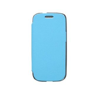 Foxchip   Housse FOLIO Bleu Made in France pour Samsung I8190 Galaxy S III mini   3571211246961: Electronics