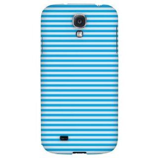 Blue/ White Stripes   Geeks Designer Line Stripe Series Hard Back Case for Samsung Galaxy S4: Cell Phones & Accessories
