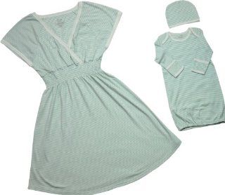 Tadpoles Mommy and Me Gift Set, Sage, Small/Medium : Infant And Toddler Layette Sets : Baby