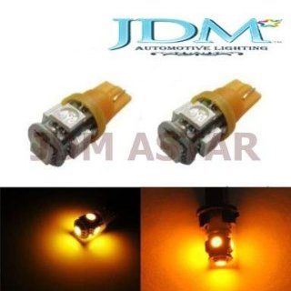 JDM Astar 4x5 SMD 168 194 2825 T10 LED Light Bulbs,Amber Yellow: Automotive