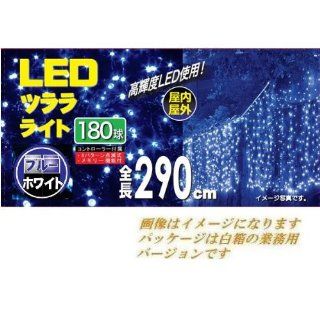 Nanako NKYI 56 LED icicle lights 180 bulb blue / white bulb 180 2.9m 8 ball pattern flashing controller included (japan import): Toys & Games