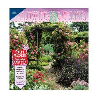 2011 Flowers & Gardens   Magnetic Mini Calendar: Perfect Timing   Avalanche: 9781606773420: Books