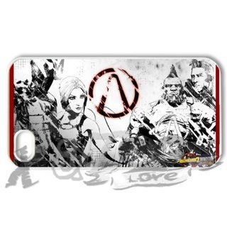 borderlands 2 X&TLOVE DIY Snap on Hard Plastic Back Case Cover Skin for Apple iPhone 4 4G 4S   2302: Cell Phones & Accessories