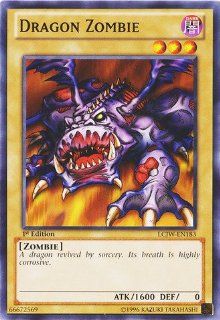 Yu Gi Oh!   Dragon Zombie (LCJW EN183)   Legendary Collection 4: Joey's World   1st Edition   Common: Toys & Games