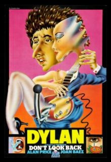 DON'T LOOK BACK * BOB DYLAN ORIG MOVIE POSTER 1970 ROCK Entertainment Collectibles