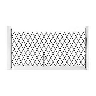 Single Folding Security Gate 7 1/2'W X 6 1/2'H : Indoor Safety Gates : Baby