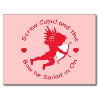 Anti Cupid Gear Post Cards