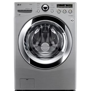 LG Electronics 4.0 DOE cu. ft. High Efficiency Front Load Washer with Steam in Graphite Steel, ENERGY STAR WM3250HVA