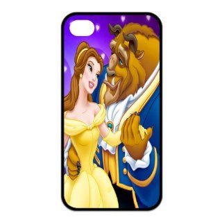 Personalized Beauty and the Beast Protective Snap on Cover Case for iPhone 4/4S BATB227: Cell Phones & Accessories