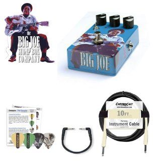 Big Joe Stomp Box B 404 Vintage Tube 2 Kit   Includes Planet Waves Patch Cable, 10ft Cable & Pick Sampler Musical Instruments