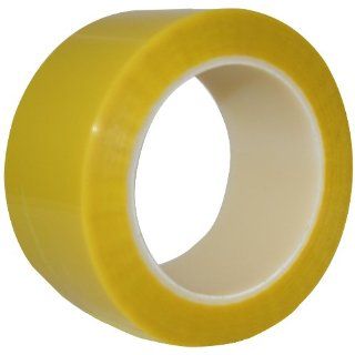 Maxi 750 Polyester/Silicone High Performance Platers Tape Roll, 2.8 mil Thick, 72 yds Length, 1" Width, Yellow: Adhesive Tapes: Industrial & Scientific